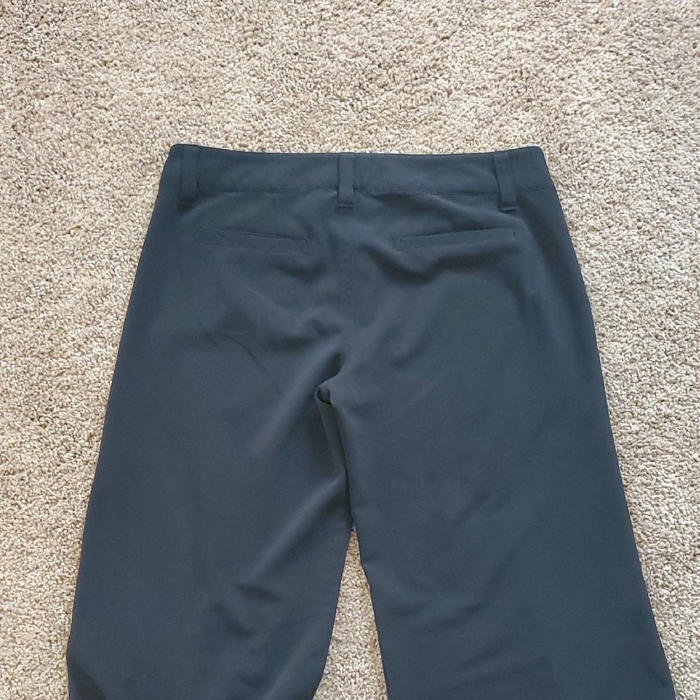 Juniors Black Wide Leg Dress Pants - Picture 6 of 7